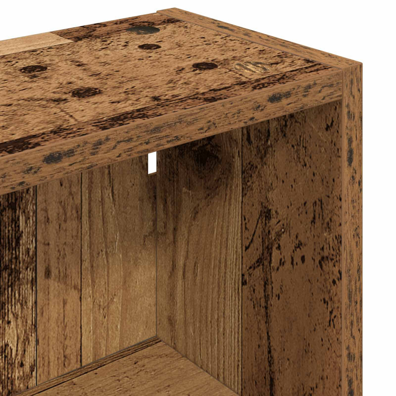 Bathroom Cabinet, Smoked Oak