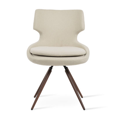 Chaise d'appoint pivotante carotte Patara