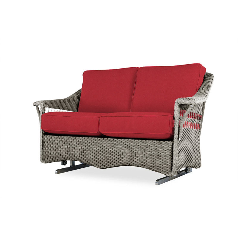 Nantucket Outdoor 2 - Seat Loveseat, Stratosphere Cloud, Pewter