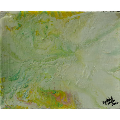 Fleecy Meadow' - Wrapped Canvas Painting Print
