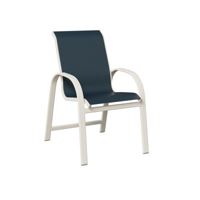 Chaise de salle à manger en aluminium mat Berlin
