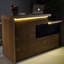 Bureau de réception contemporain en bois manufacturé Contemporary