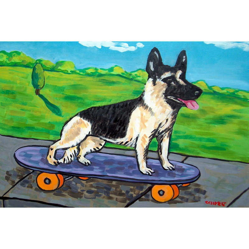Jay Schmetz - Wrapped Canvas Painting, 30cm H x 45cm W