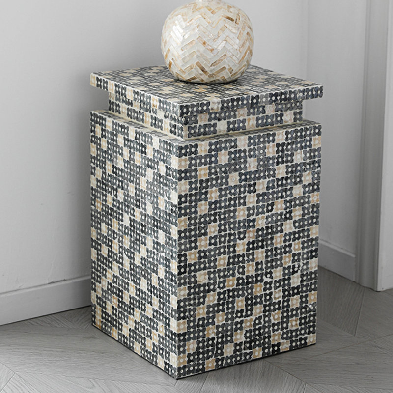 Modern Shell End Table
