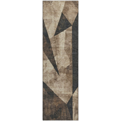 Premium Machine Washable Ashington AMF1838 Modern Rug