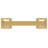 Studio Collection Pull - 3" Center to Center Cabinet Pull Brushed Golden Brass - Transitional Hardware for Drawers & Cabinets-112308022-98948018