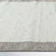 Kaylee Hand Turfed Wool Area Rug in Gray/Ivory