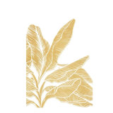 Golden Trees II Print by Guseul Park