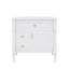 Meuble-lavabo autonome 36 po avec lavabo en céramique, tiroir rabattable, tablette réglable et poignées en métal 36 po-1272601546