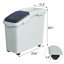 Contenant alimentaire rectangulaire en plastique 11,4 gallons Balconera