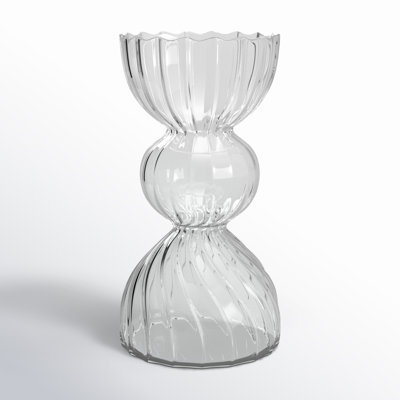 Amaya 5.75'' Handmade Glass Table Vase