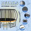 Filet de sécurité intérieur pour grand trampoline 14Ft-116024674
