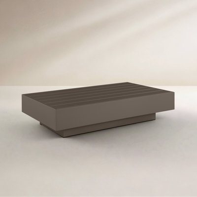 Table basse d'extérieur en aluminium Oslo
