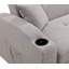 Canapé convertible moderne avec lit escamotable pratique avec porte-gobelets, coussins et poches-708895377