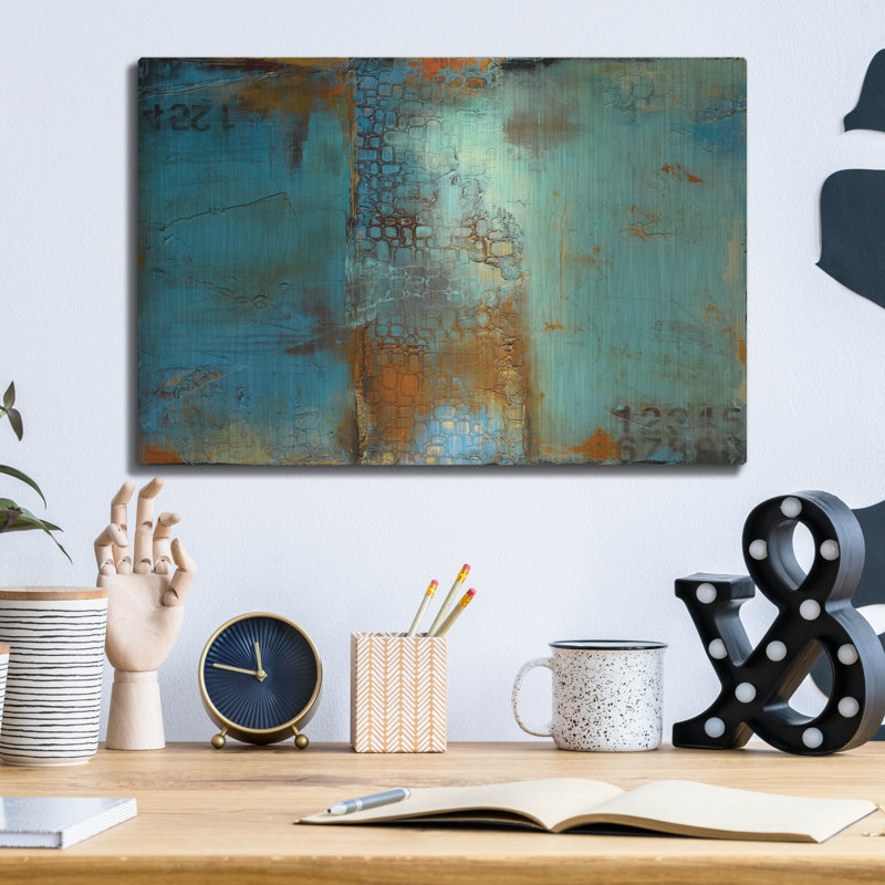 «Deja Blue» par Erin Ashley, H 12 po x l 16 po