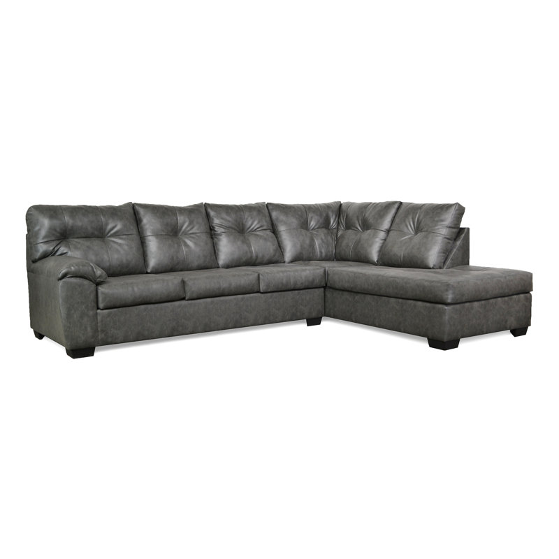 Canapé modulaire faisant face à la droite de 122 po Rowberrow, Anthracite