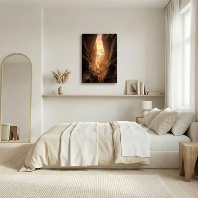 Art mural sur toile avec rainures