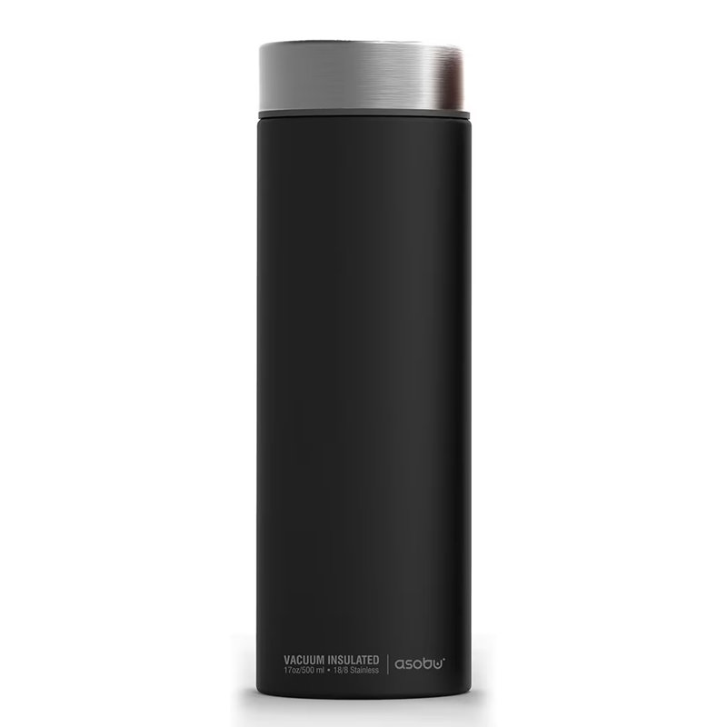 Asobu Vacuum Insulated Stainless Steel Travel Mug, Silver