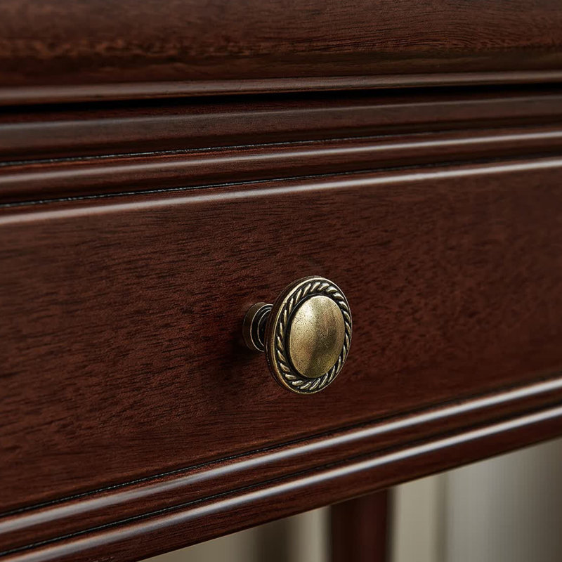 Bureau rétro de style américain, H 29,72 po x l 47,24 po x P 23,62 po