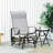 Backyard Glider Chair - Heat , Lightweight, Gray Outdoor Comfortable , Quick-Dry Material,