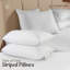 Opulent Home Striped Summer Duvet & Pillow Set – 3 Tog Ultra Lightweight, Breathable & Hypoallergenic - Available Single/Double/King/Super King-122096575