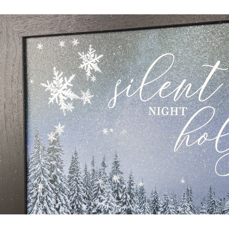 Sainte nuit décorative silencieuse