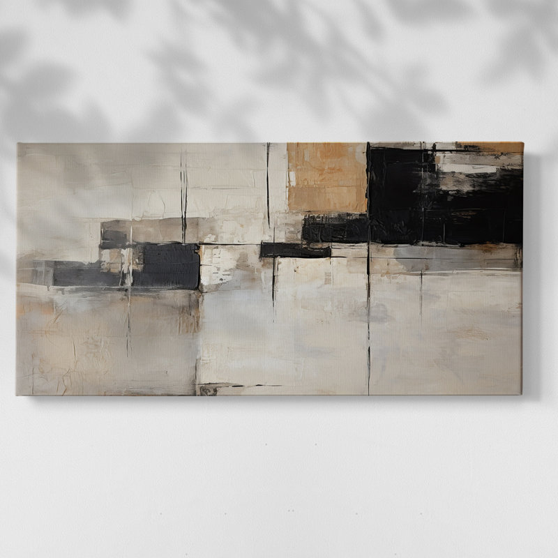 Abstract Series 3 #LXXIX-Gallery Wrapped Canvas, 20" H x 40" W