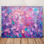 Impression sur toile Vibrant Colorful Pastel Heart - Urban Studio-1343437529