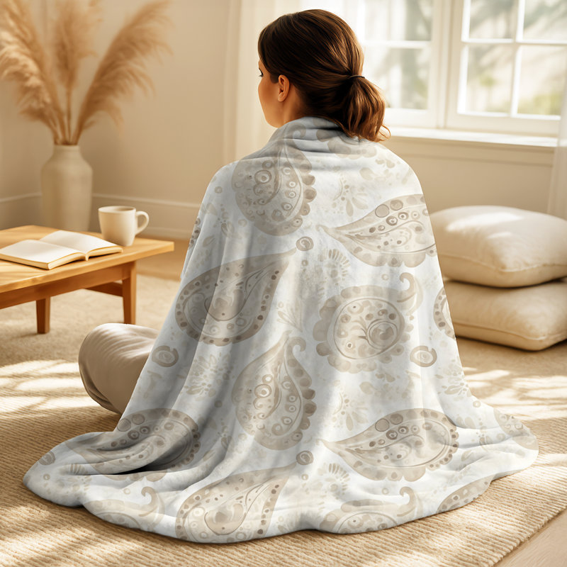 Jeté Paisley Floral II
