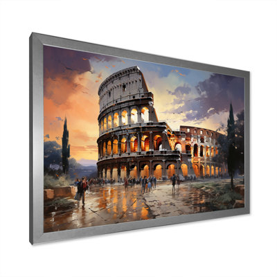 " Beige Italy Colosseum Colosseo "