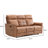 Hogansville 76.77" Wide Modern Comfortable Upholstered Standard Manual Reclining Sofa (Set of 2)