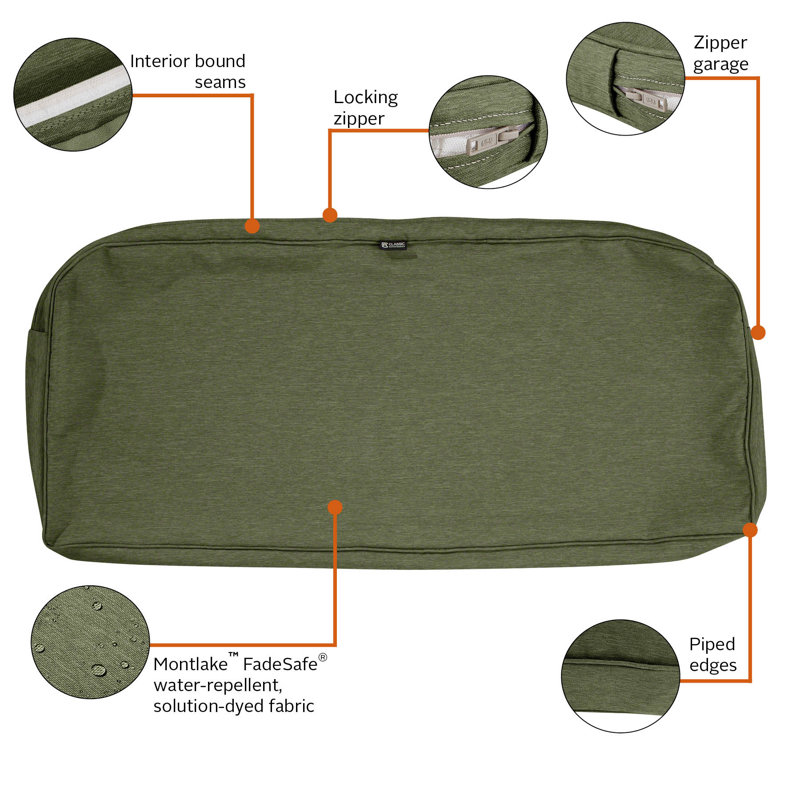 Montlake™ Indoor/Outdoor Pillow Cover, Fern Green