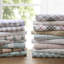 Ensemble de draps en flanelle de coton 100% coton 4 pièces Cozy Cotton Flanel Ikat-116491116-116895313