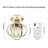 Esly Crystal Semi Flush Mount-676292451
