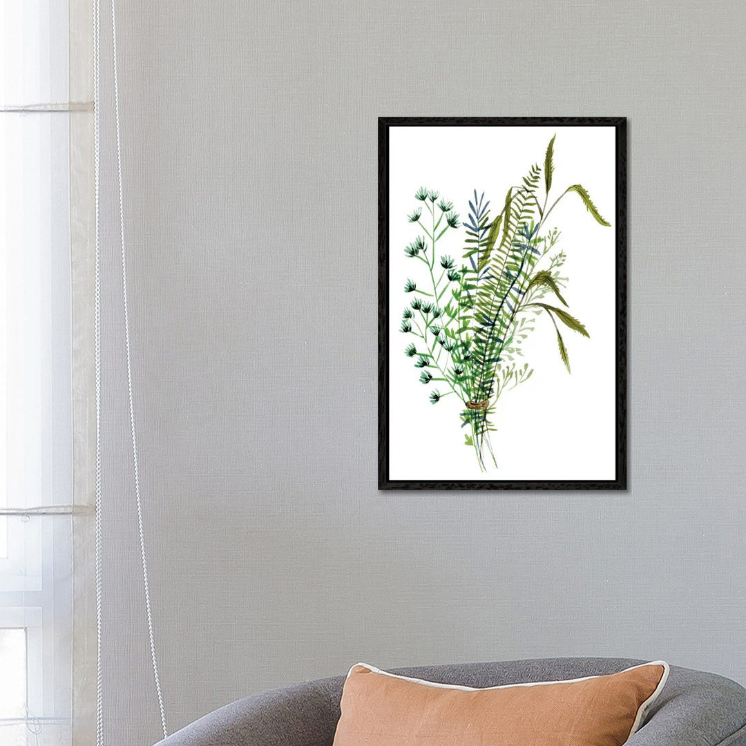 Grüner Blumenstrauß II von Melissa Wang - Giclée-Leinwand auf Leinwand