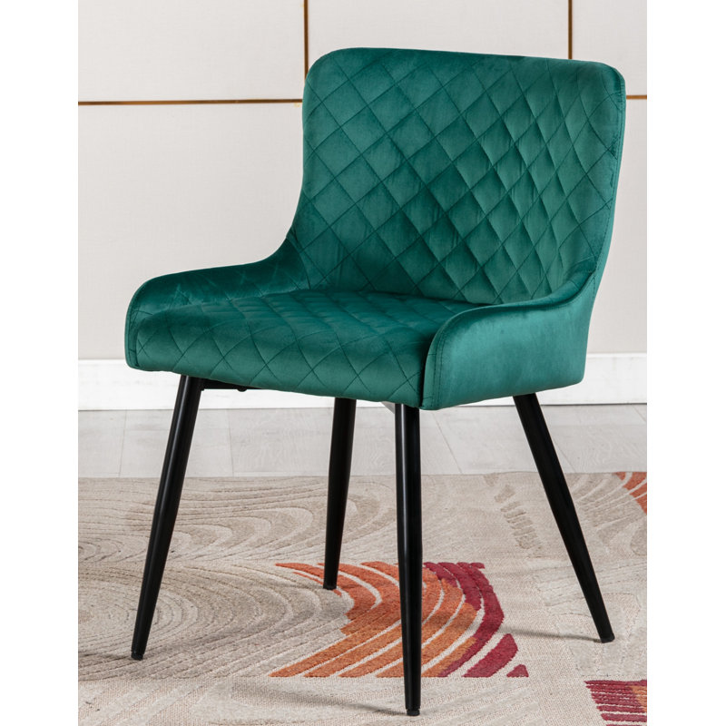 Hambling Upholstered Dining Chair, Green