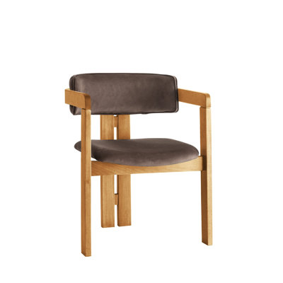 Chaise en velours Sidmouth avec structure 100% bois | Dimensions: 22,8 po x 29,9 po x 19,3 po | Hauteur du siège: 16,9 pouces, hauteur du dossier: 13,4 pouces | Capacité de charge: 408 lb | Élégant et confortable pour la maison ou le bureau, design é