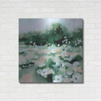 «Summer Field» par Katrina Pete - peinture sur métal sans cadre