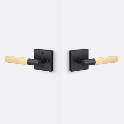 Aspra Square Privacy Rosett, Straight Knurled Grip