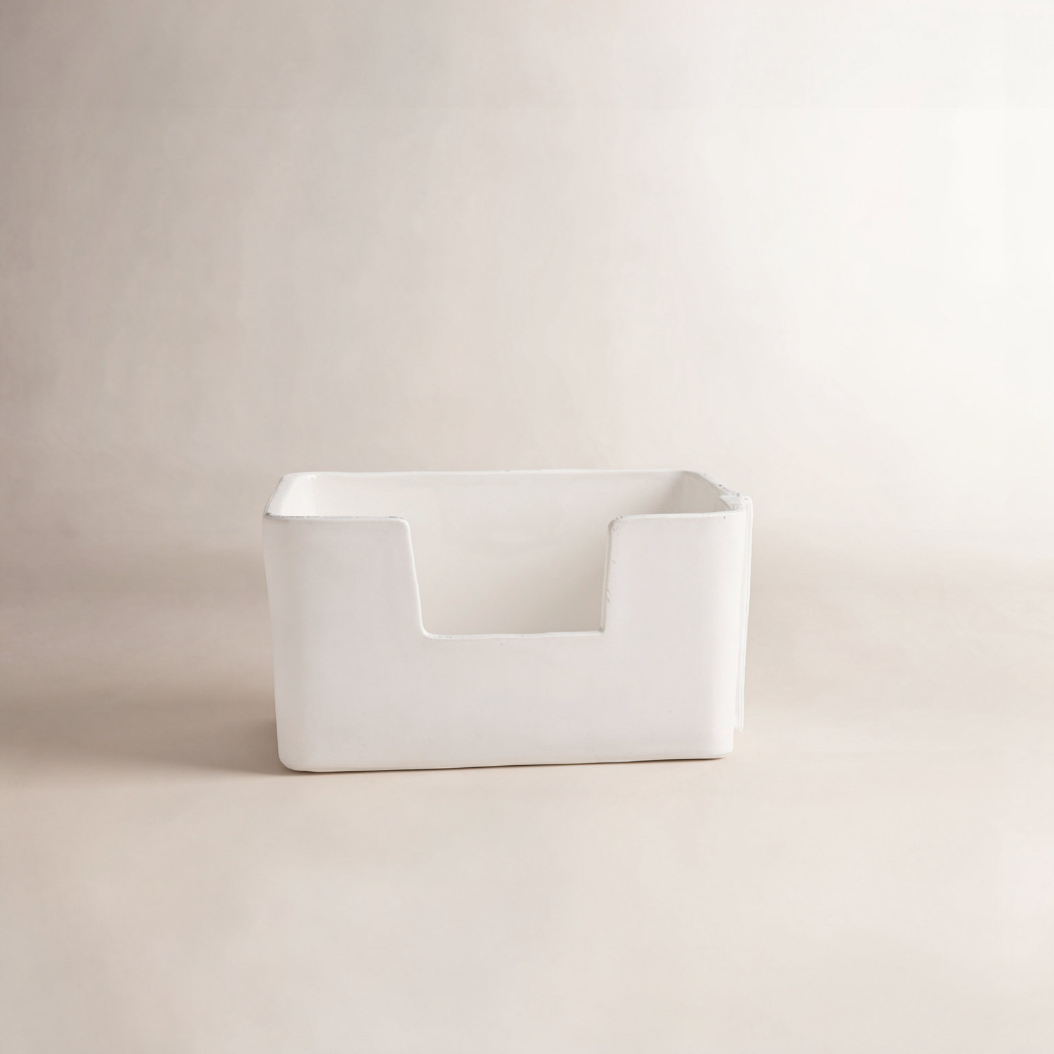 Lastra Napkin Holder, 3.25" H x 6" W x 6" D