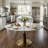 Built-In 360° Lazy Susan, Sintered Stone Dining Table Top-122411788-122411789