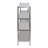 4 Tier Stainless Steel Adjustable Shelving-1653970585