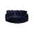 Imitation fourrure bleu foncé est en rupture de stock
