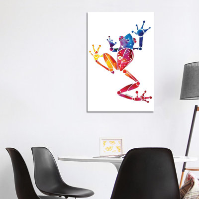Tree Frog - No Background by Jo Lynch - Wrapped Canvas Gallery-Wrapped Canvas Giclée