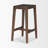 The Colony Stool Features A Timeless, Minimalist Design With Clean Lines And A Warm Medium Brown Finish.-117394861
