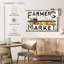«Farmers Market», impression sur toile-92519314