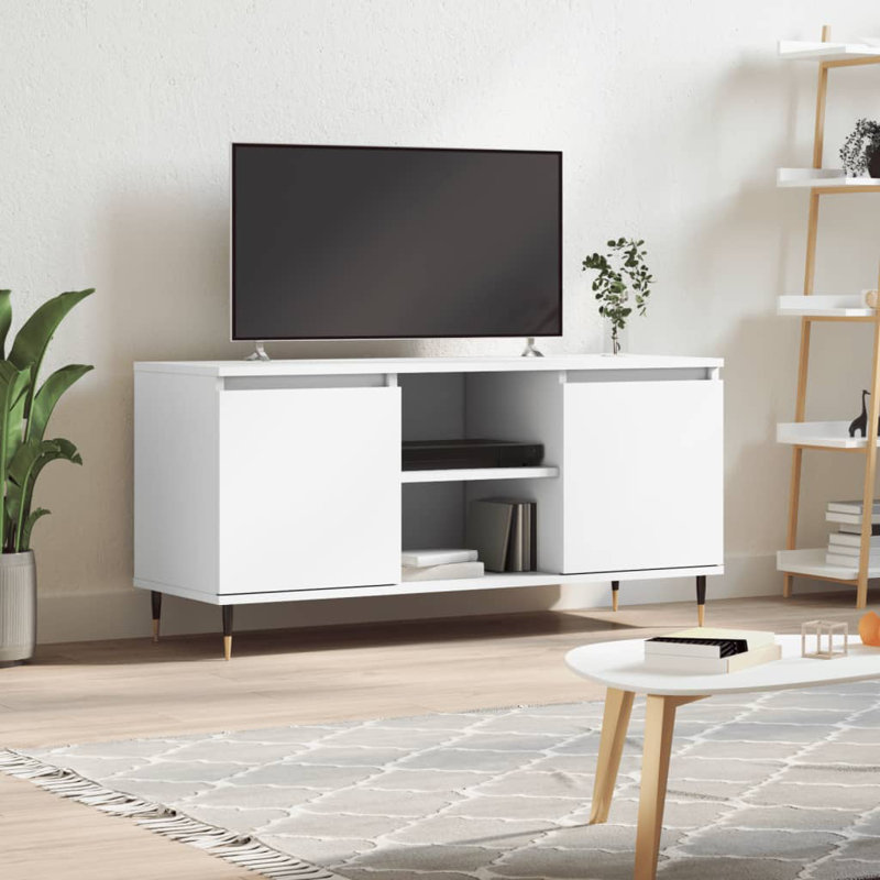 Etude TV Stand for TVs up to 43", White