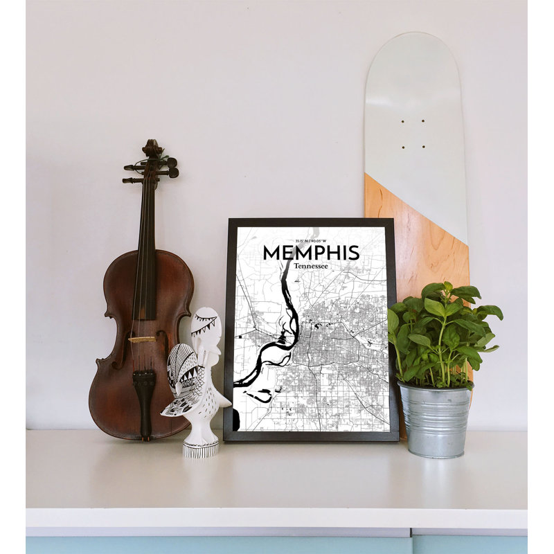 Memphis - No Frame Print, 43.2cm H x 27.9cm W x 0.13cm D