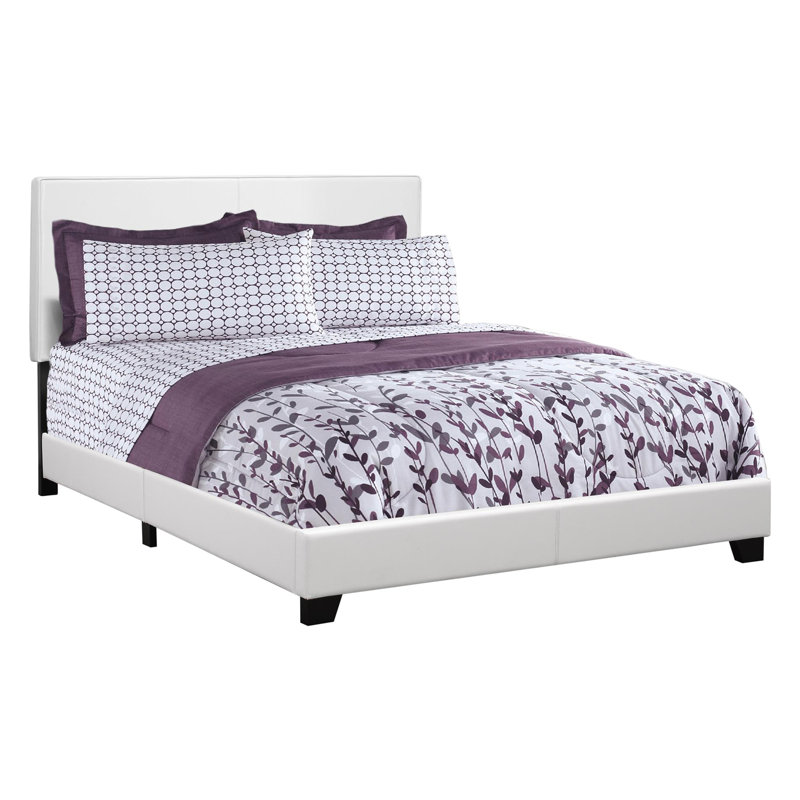 Lit pour grand lit blanc avec cadre tapissier de style chambre à coucher, po