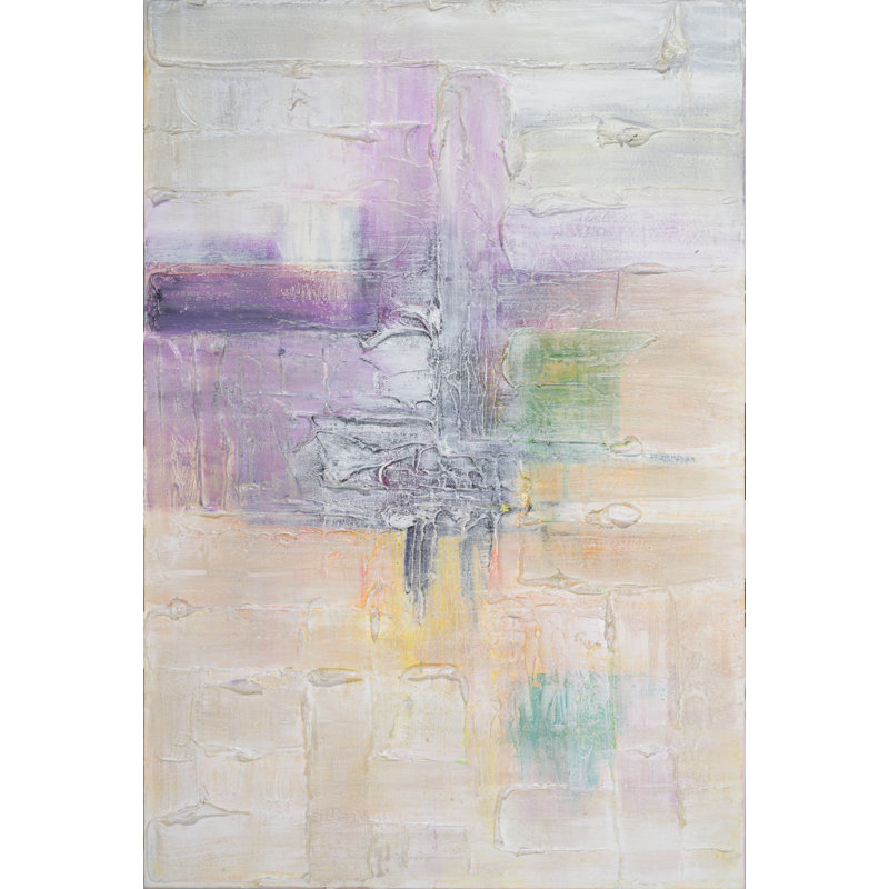 «Color Weave 2» par H. Scott - Reproduction d'art sur toile encadrée